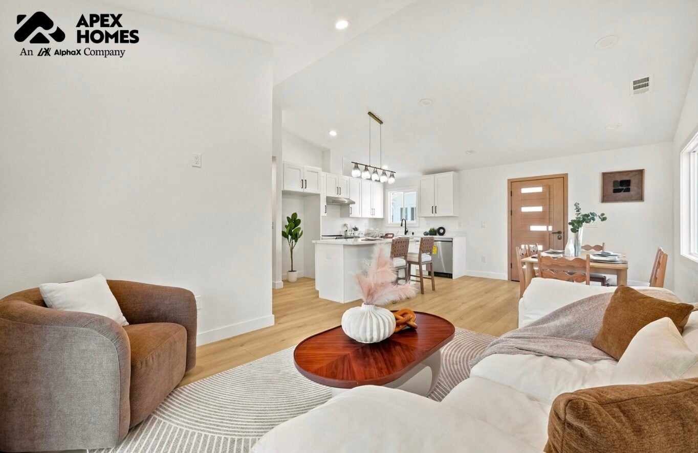 991 Sqft 3B2B living area