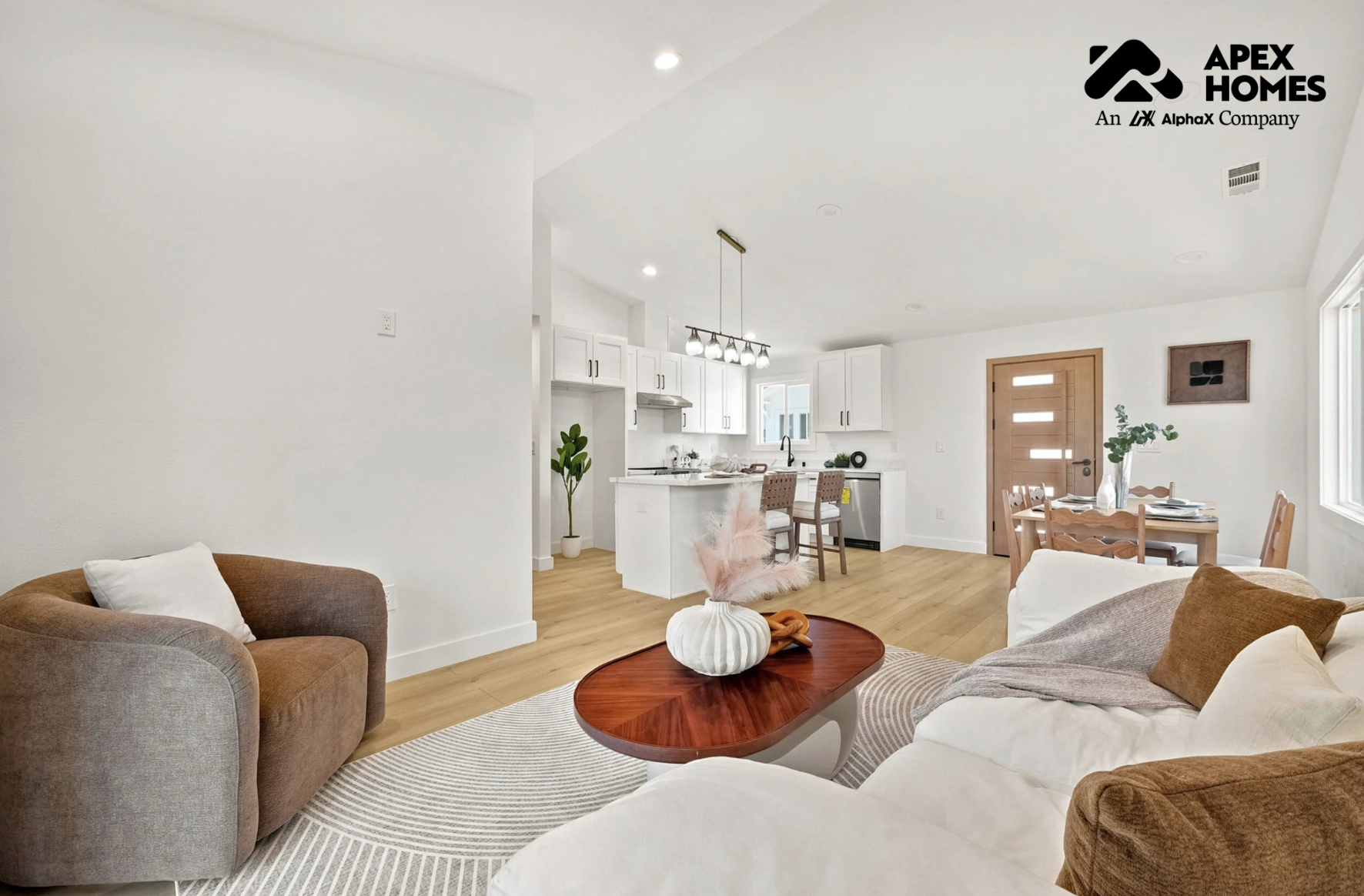 991 Sqft 3B2B living area