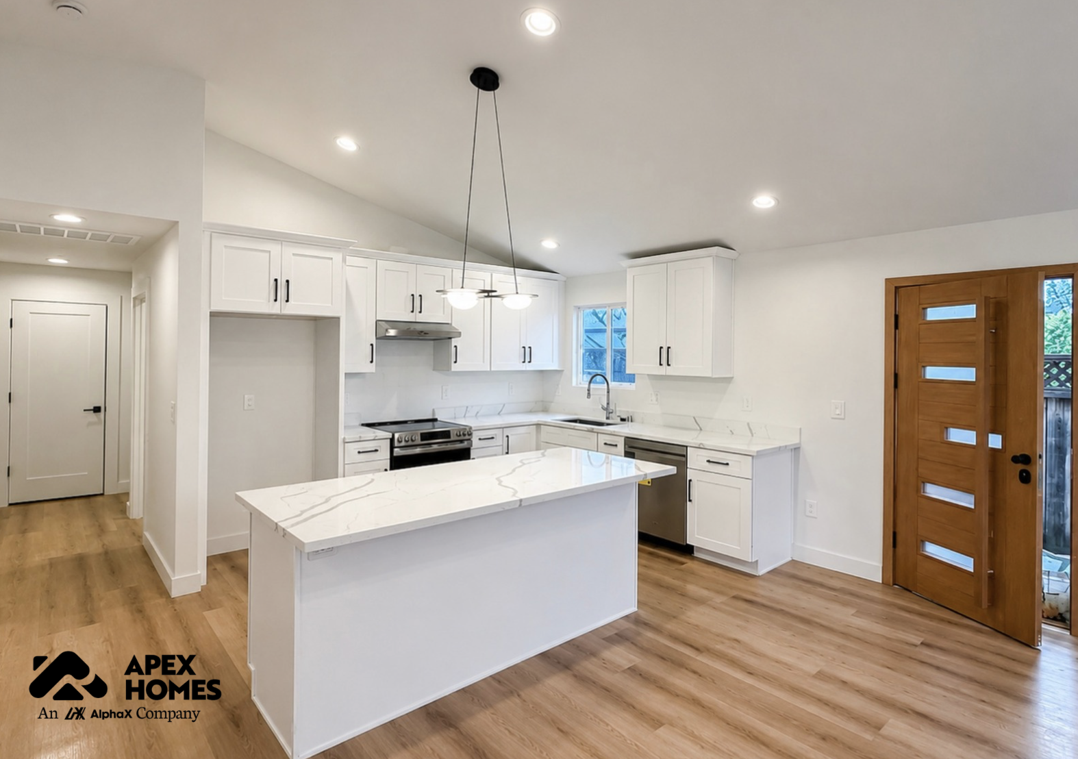 991 Sqft 3B2B - living room